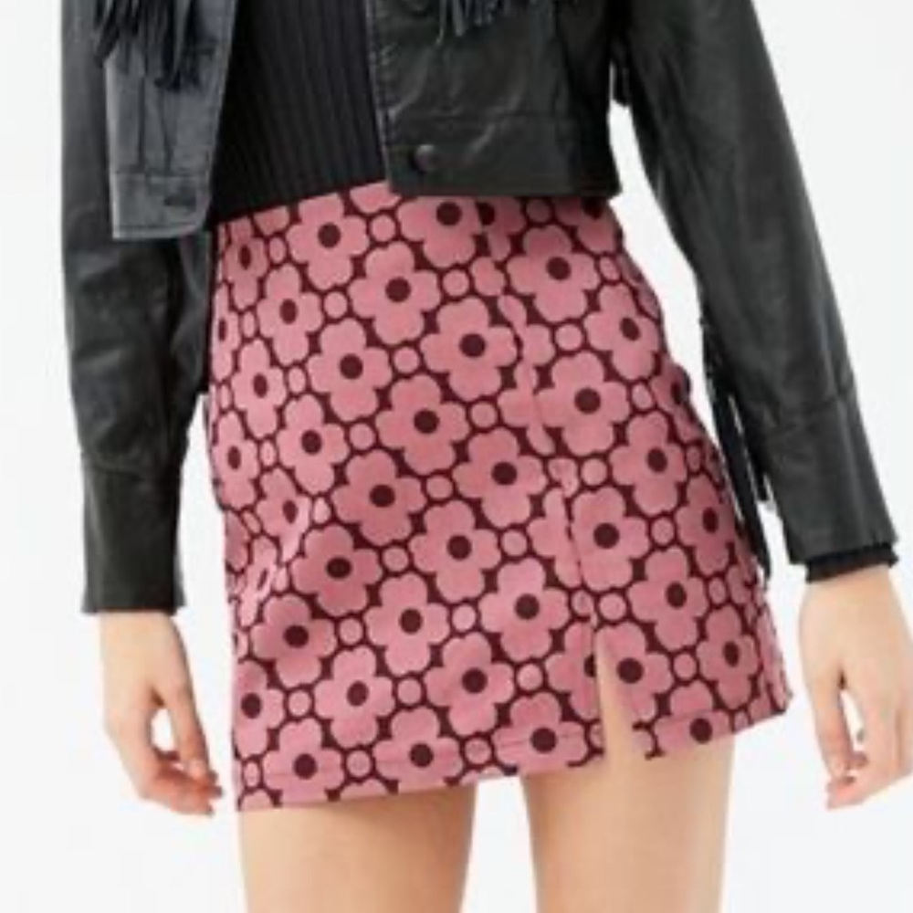 Urban Outfitters Floral Mini Skirt S
